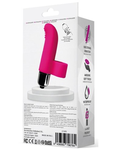 Stimulateur de clitoris Fingy Rose
