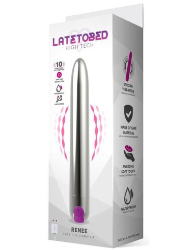 Vibro Renee 18 x 2.7cm Argenté