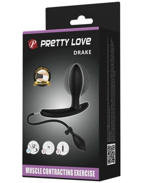 Plug gonflable en silicone Drake Pretty Love 7 x 2.5cm