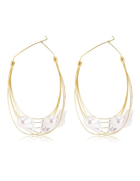 Boucles d'oreille Gold Ear 10cm Boucles d'oreille Gold Ear 10cm