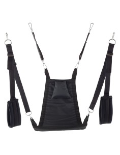 Sling en tissu Mykonos - Set complet - 4 Points Noir