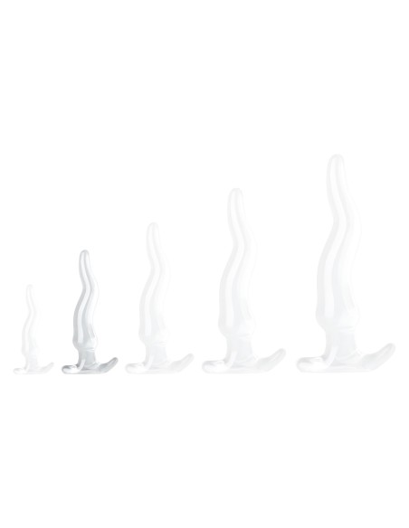 Plug transparent Lieps M 18 x 4cm Plug transparent Lieps M 18 x 4cm
