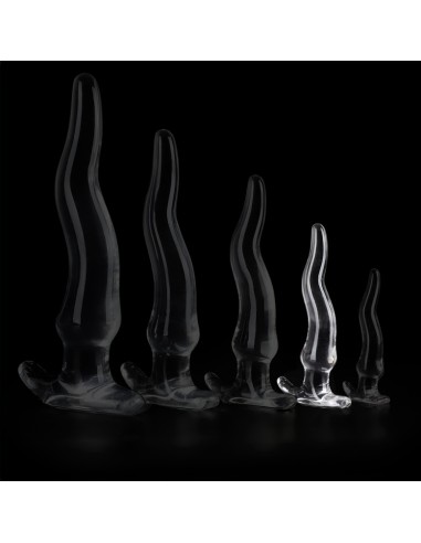 Plug transparent Lieps M 18 x 4cm