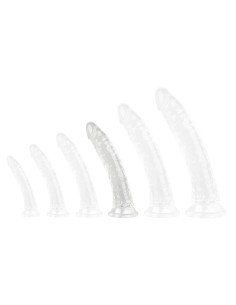 Gode transparent No Ball XL 22 x 4.5cm