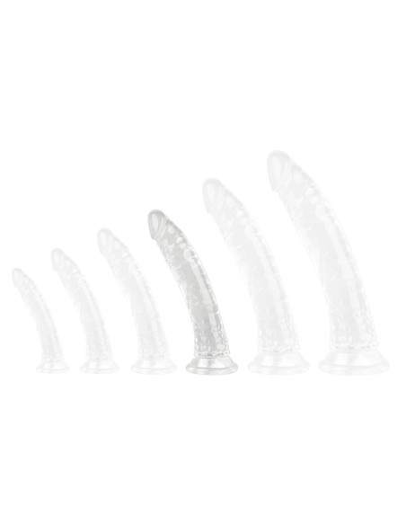 Gode transparent No Ball XL 22 x 4.5cm Gode transparent No Ball XL 22 x 4.5cm