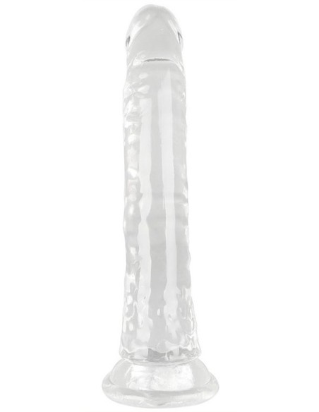 Gode transparent No Ball XL 22 x 4.5cm Gode transparent No Ball XL 22 x 4.5cm
