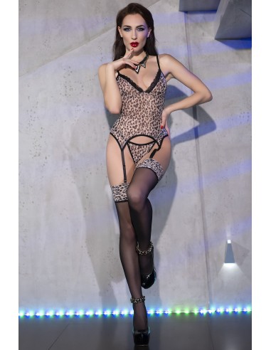 Guêpière Giuliana - Léopard