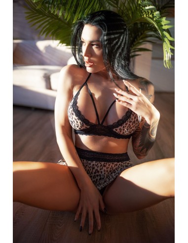 Ensemble 3 pièces Alice - Léopard