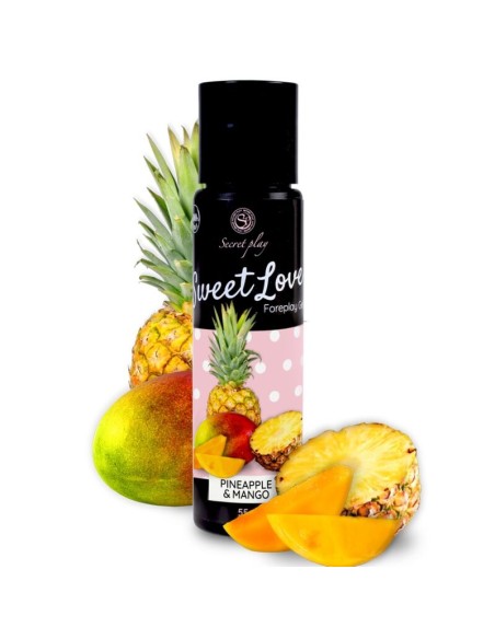 Lubrifiant comestible Sweet Love Ananas-Mangue 60ml