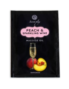 Dosette Huile de massage Secret Play Pêche-Vin pétillant 10ml