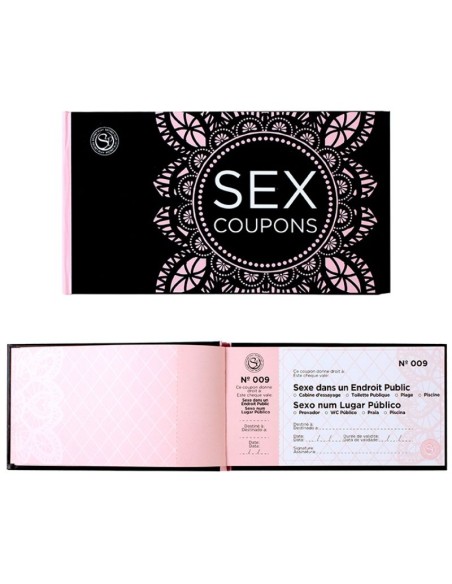 Jeu sexuel SEX COUPONS Secret Play Jeu sexuel SEX COUPONS Secret Play