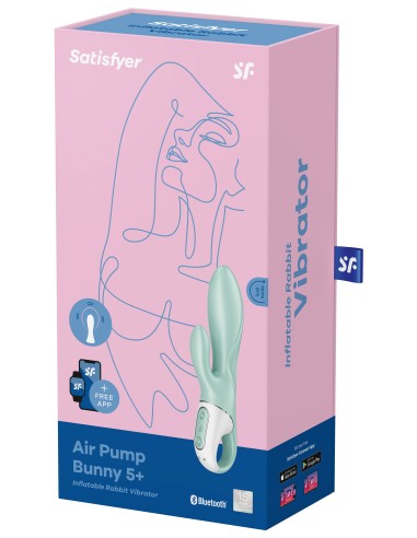 Vibro Rabbit Air Pump Bunny 5+ Satisfyer 20cm