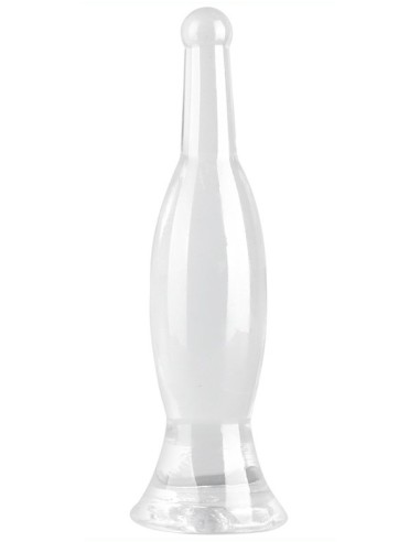 Plug transparent Bottle M 22 x 5.5cm