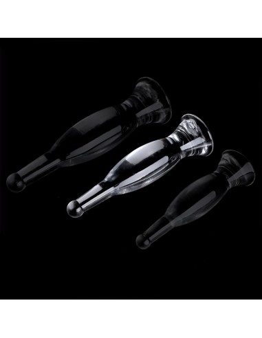 Plug transparent Bottle M 22 x 5.5cm