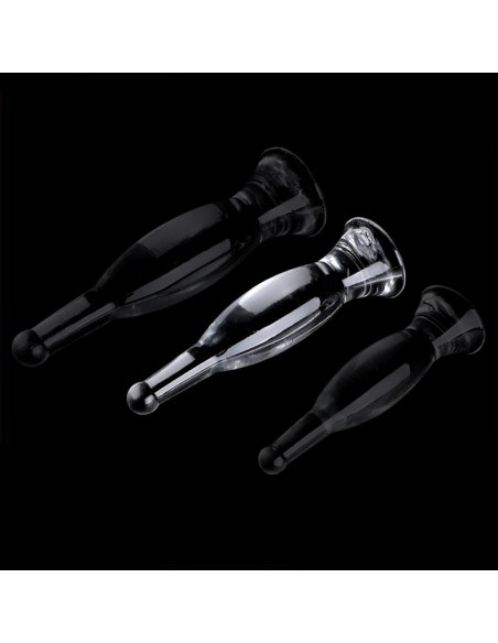 Plug transparent Bottle M 22 x 5.5cm