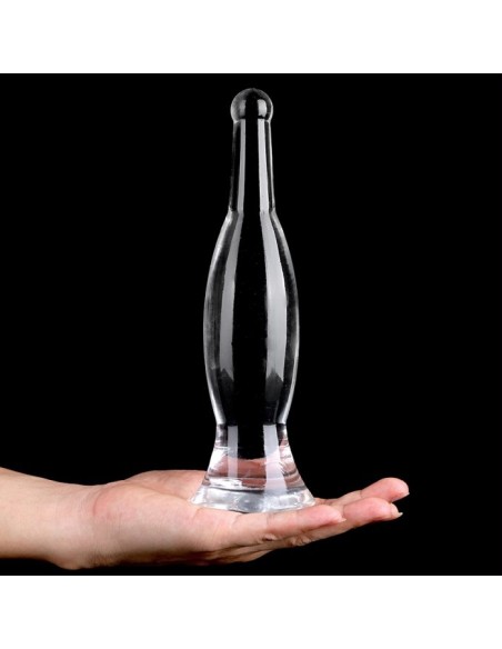 Plug transparent Bottle M 22 x 5.5cm