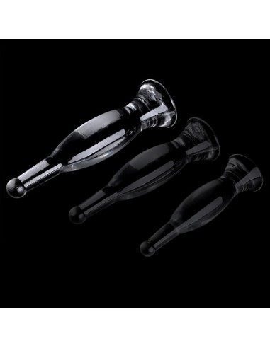 Plug transparent Bottle L 26 x 6.5cm