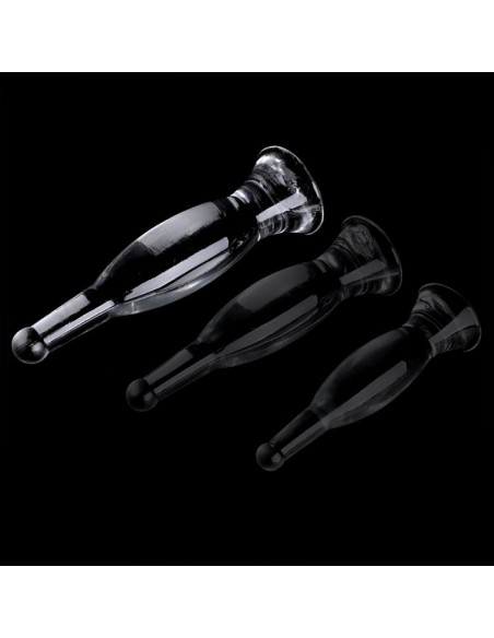 Plug transparent Bottle L 26 x 6.5cm Plug transparent Bottle L 26 x 6.5cm