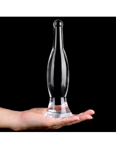Plug transparent Bottle L 26 x 6.5cm
