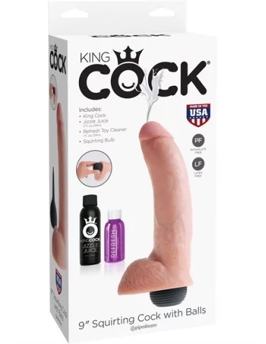 King Cock Gode Squirty 18 x 5 cm