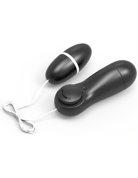 Oeuf vibrant Bullegg 6 x 2.5cm Noir