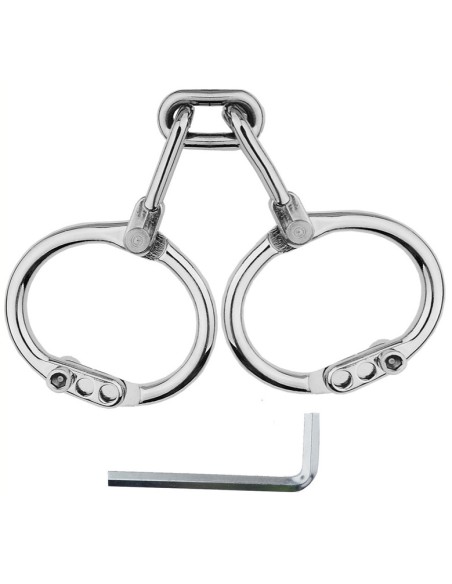 Menottes de poignets en métal Third Strict