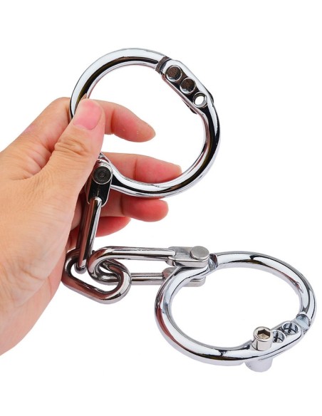 Menottes de poignets en métal Third Strict