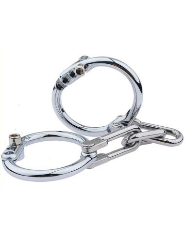 Menottes de poignets en métal Third Strict