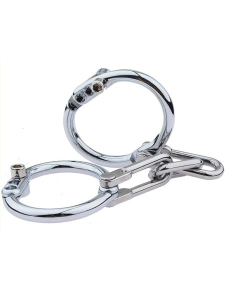 Menottes de poignets en métal Third Strict