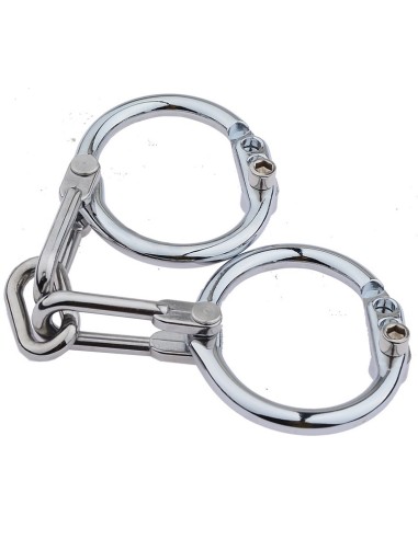 Menottes de poignets en métal Third Strict