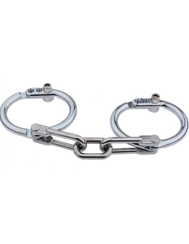 Menottes de poignets en métal Third Strict