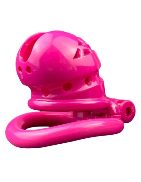 Cage de chasteté Sex Slave M 6.5 x 3.5cm Rose