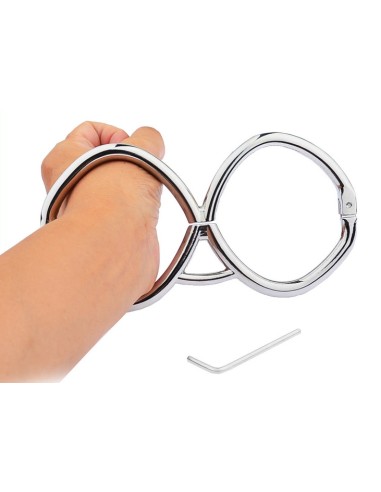 Menottes de poignets Hex 15cm