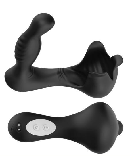 Plug prostatique rotatif avec sac à bourses Surround 10 x 3.4cm