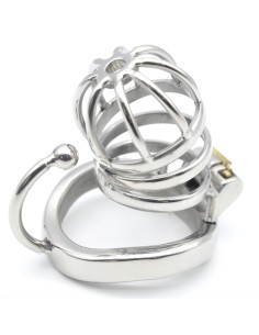 Cage de chasteté en métal Hooky 7.5 x 3.3cm