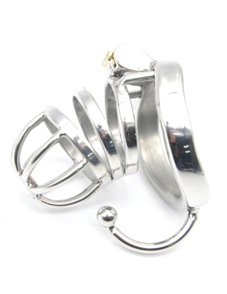 Cage de chasteté en métal Hooky 7.5 x 3.3cm Cage de chasteté en métal Hooky 7.5 x 3.3cm