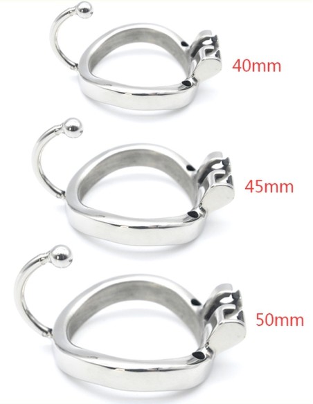 Cage de chasteté en métal Hooky 7.5 x 3.3cm Cage de chasteté en métal Hooky 7.5 x 3.3cm