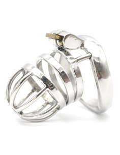 Cage de chasteté en métal Benty 7.5 x 3.3cm