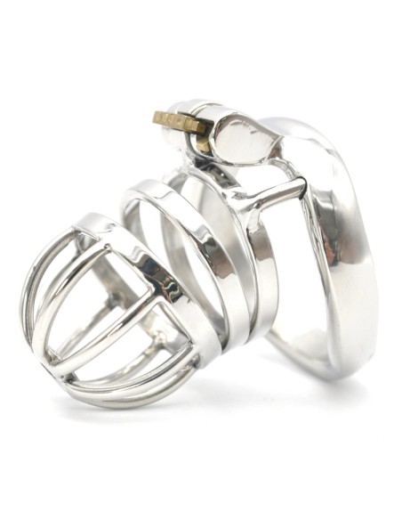 Cage de chasteté en métal Benty 7.5 x 3.3cm