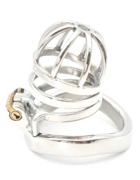 Cage de chasteté en métal Benty 7.5 x 3.3cm
