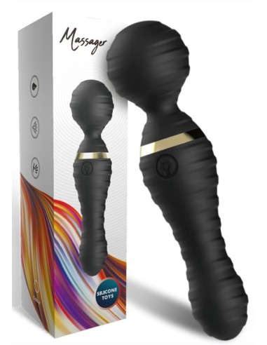 Wand Free Magic 19.5cm - Tête 51mm Noir