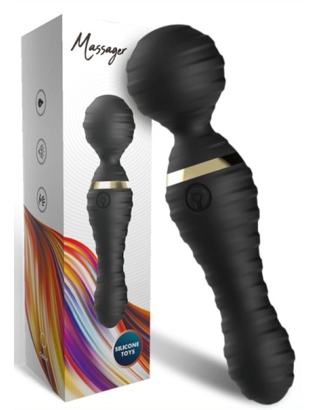 Wand Free Magic 19.5cm - Tête 51mm Noir Wand Free Magic 19.5cm - Tête 51mm Noir
