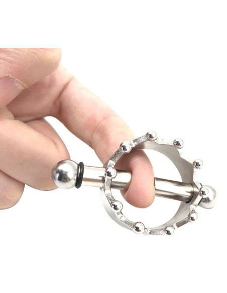 Pince-Tétons en métal Crown 27mm