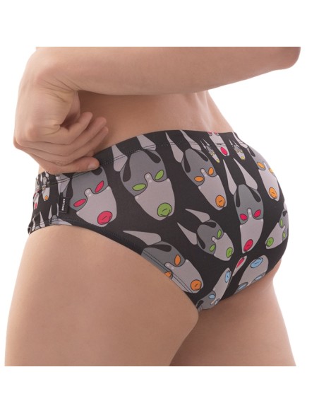 Slip de bain FETISH DOG Noir Slip de bain FETISH DOG Noir