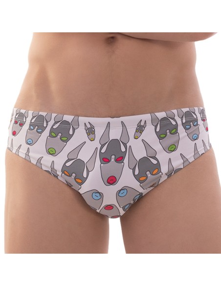 Slip de bain FETISH DOG Blanc Slip de bain FETISH DOG Blanc