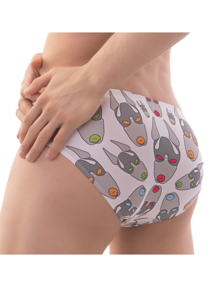Slip de bain FETISH DOG Blanc Slip de bain FETISH DOG Blanc
