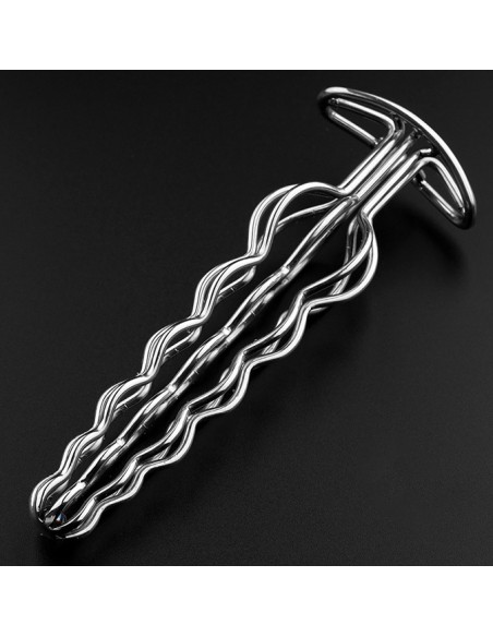 Plug en métal Hollow Out 16 x 4cm Plug en métal Hollow Out 16 x 4cm