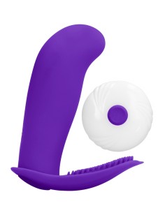 Stimulateur vibrant LEON 8.5 x 3cm Violet