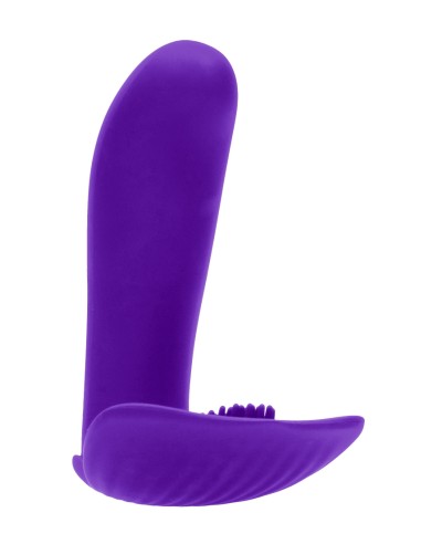 Stimulateur vibrant LEON 8.5 x 3cm Violet