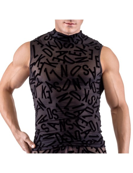 Débardeur LETTER Noir